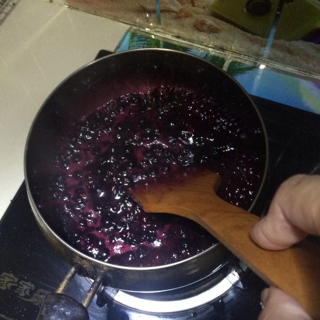 蓝莓果酱