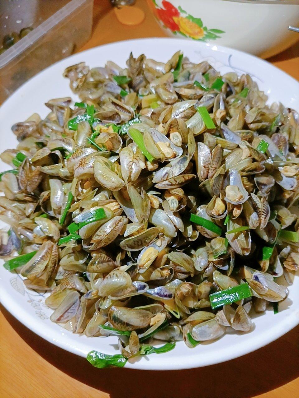 金不换（九层塔）炒海瓜子