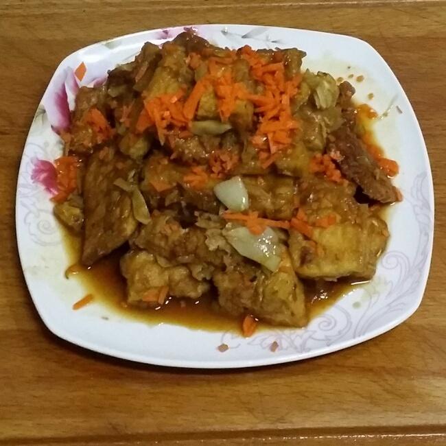 鱼香豆腐泡的做法