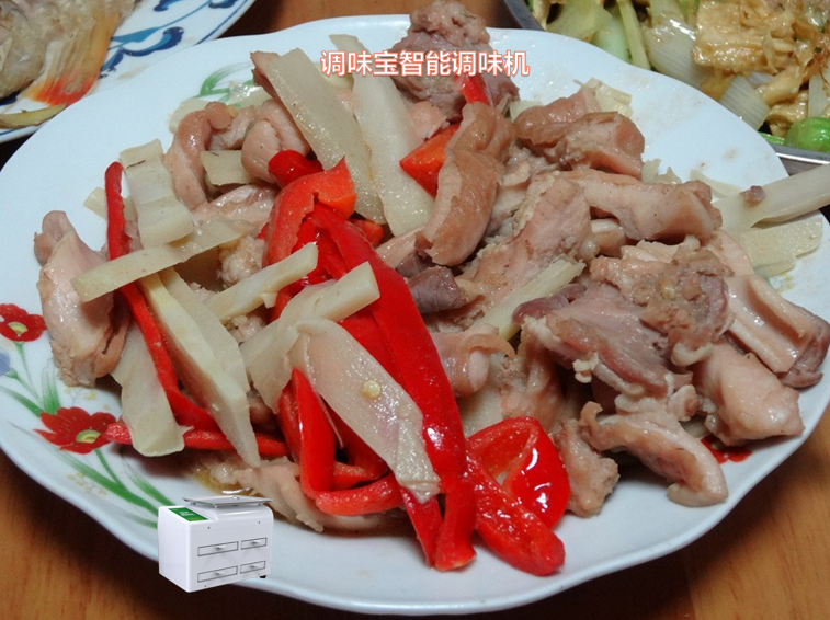 爽口下饭的神菜——酸笋炒猪肚的做法