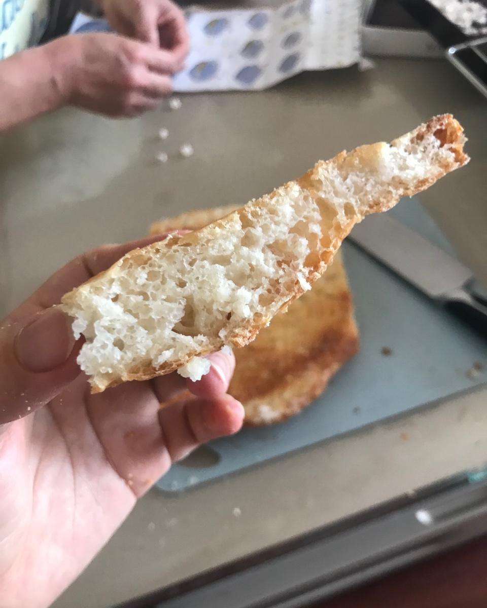 完全不用揉的面包，对，完全不用揉！ | Ciabatta