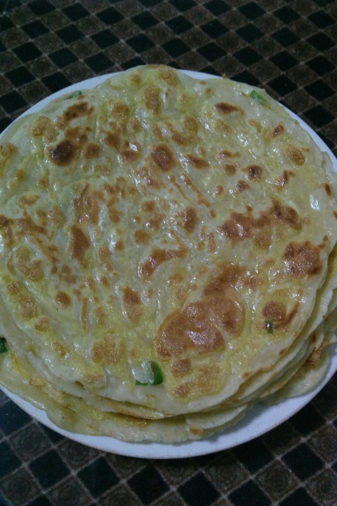 葱花鸡蛋饼