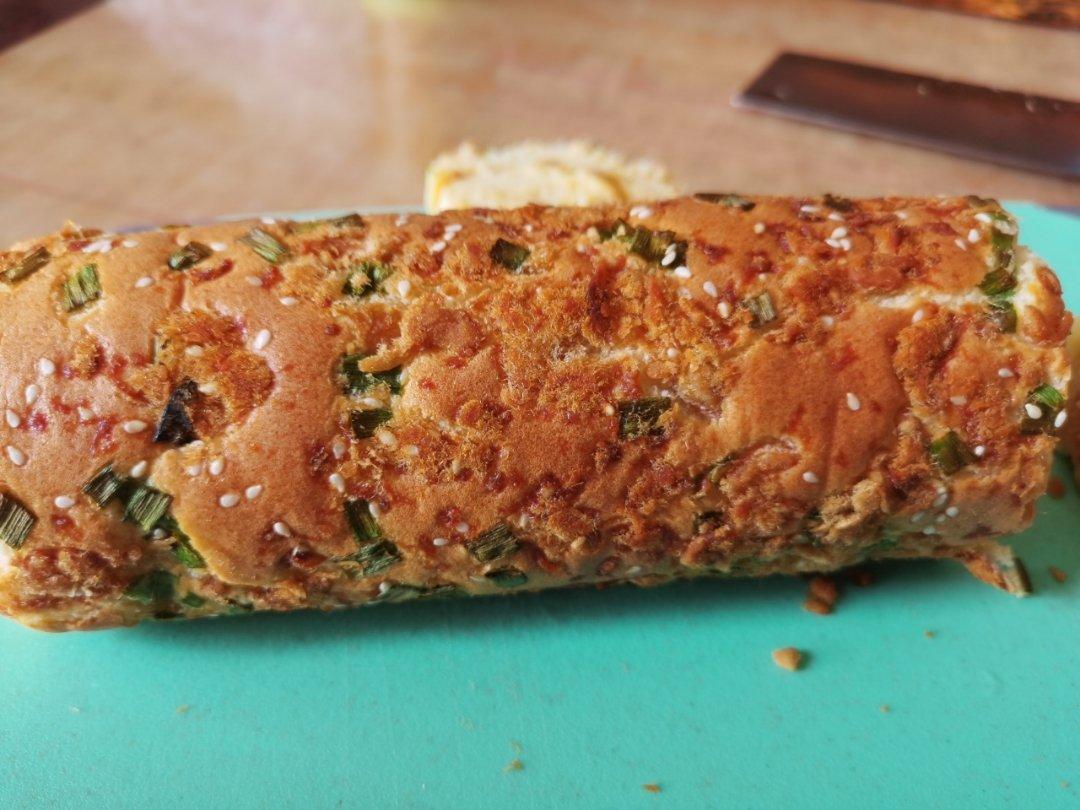 香葱肉松卷 蛋糕卷-无敌美味