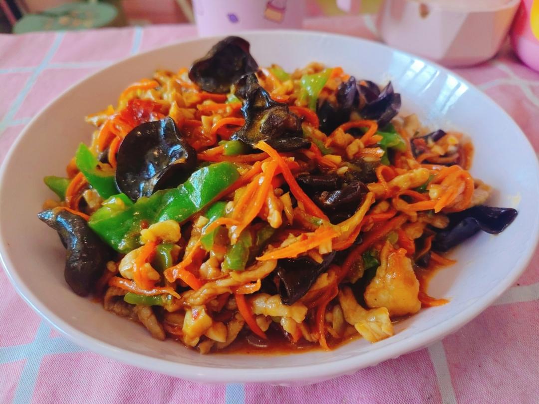 【原创】超下饭的家常川菜-鱼香肉丝（北方口味改良版）