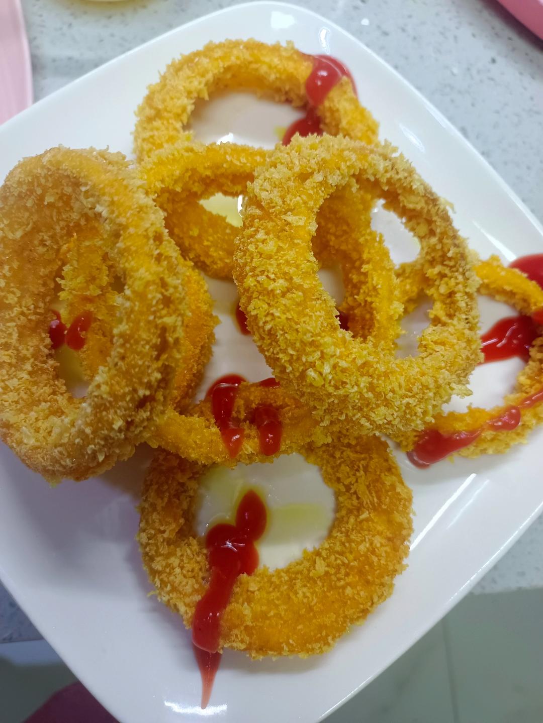 炸洋葱圈