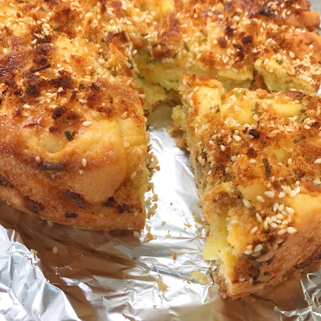 香葱肉松手撕包~❤️