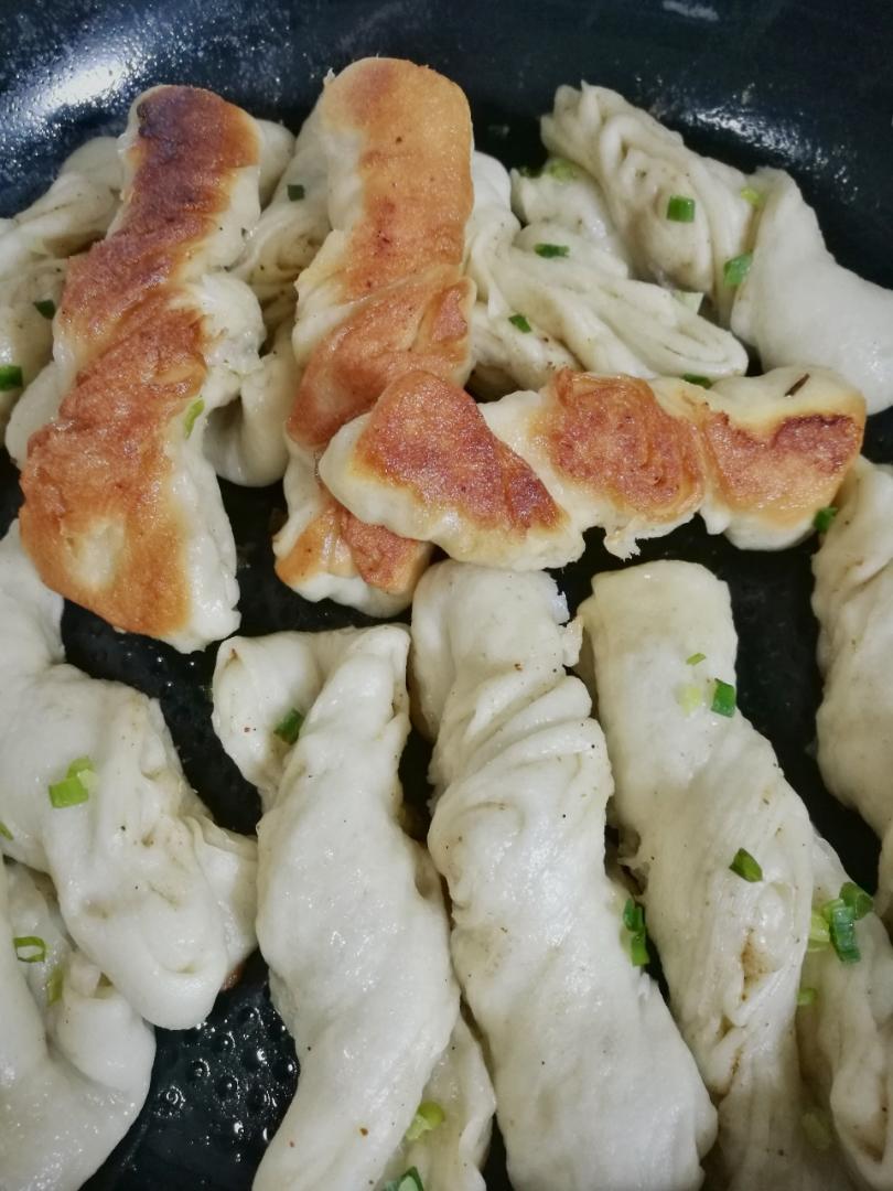 一定要做！—煎卷子【生煎花卷】