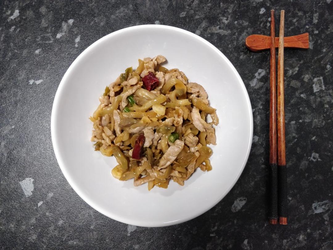 榨菜肉丝