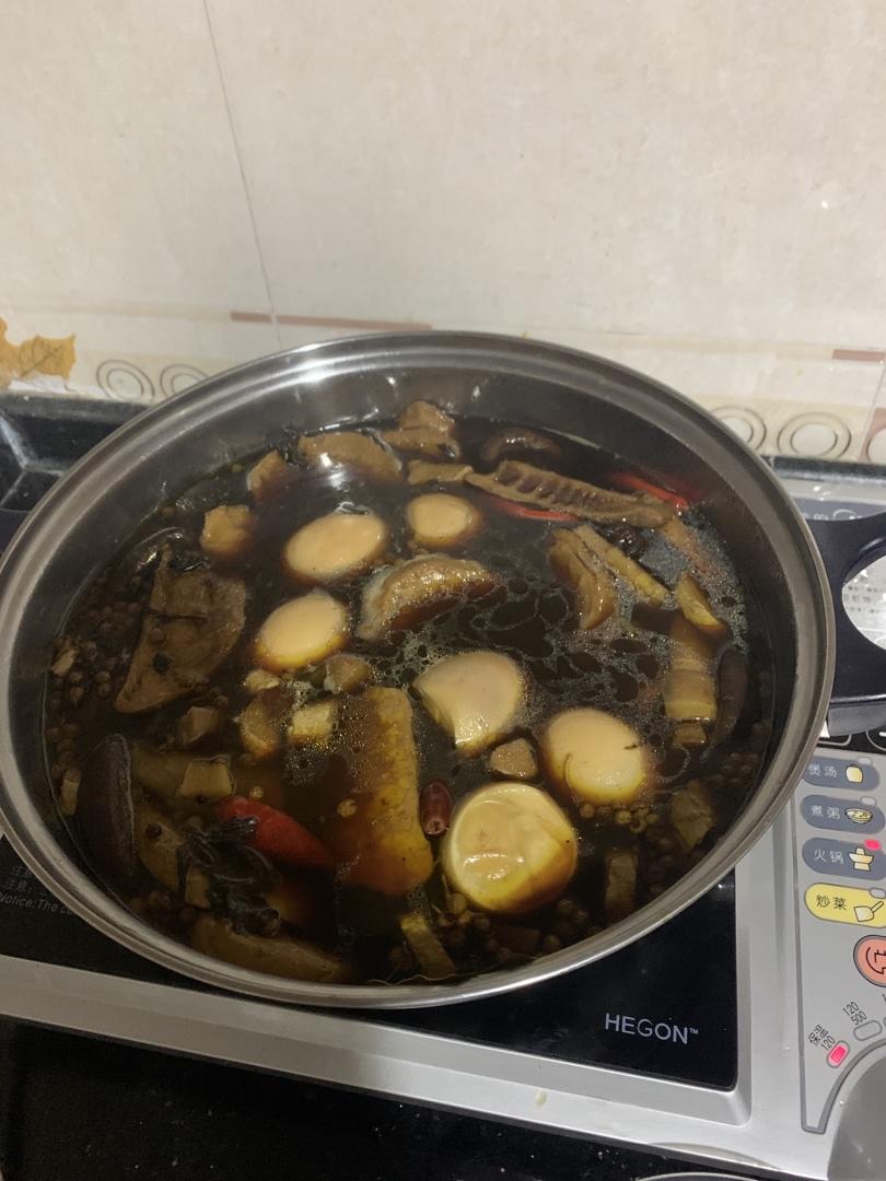 卤蛋、卤干、卤千张——各种卤的卤汁