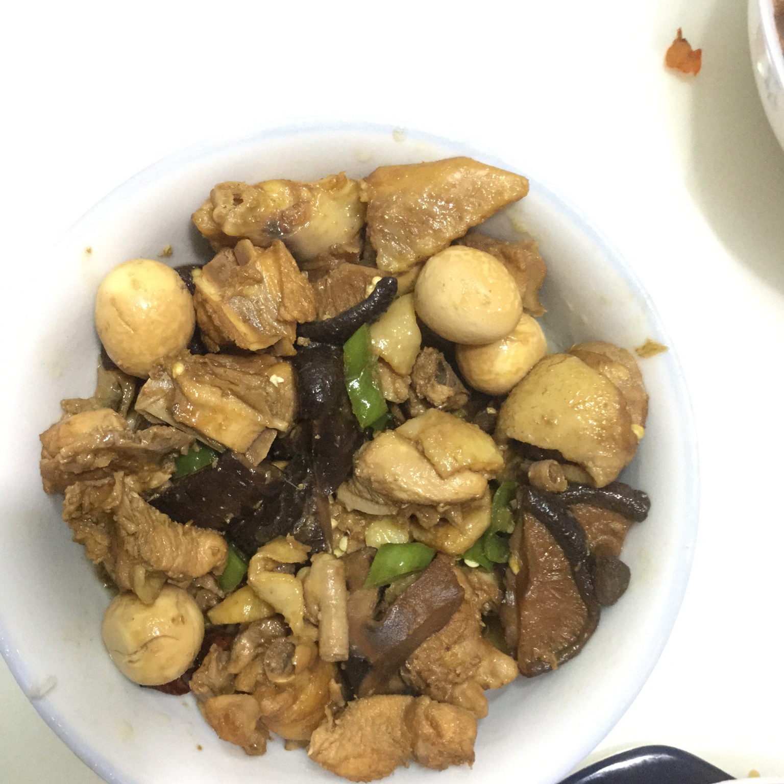 家常红烧鸡块