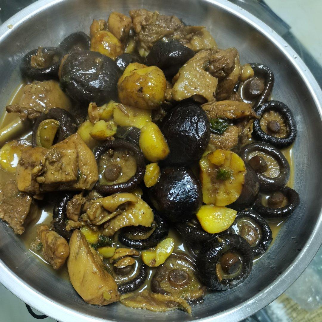 【栗子烧鸡】鸡肉都给你吃，栗子归我~