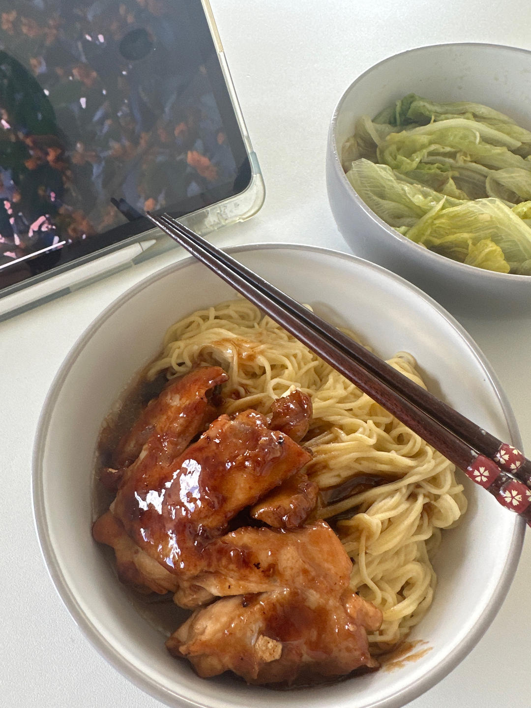 照烧鸡腿饭