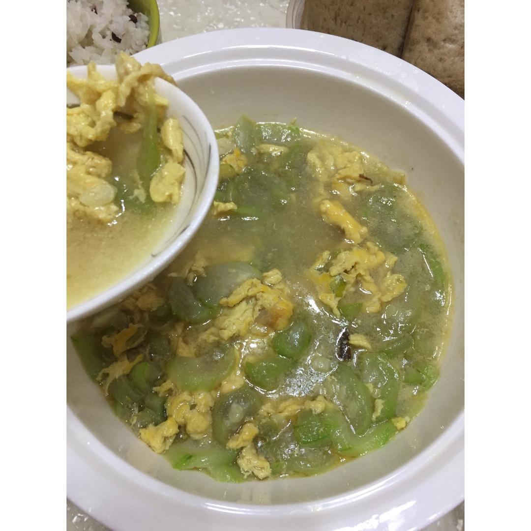 丝瓜蛋汤