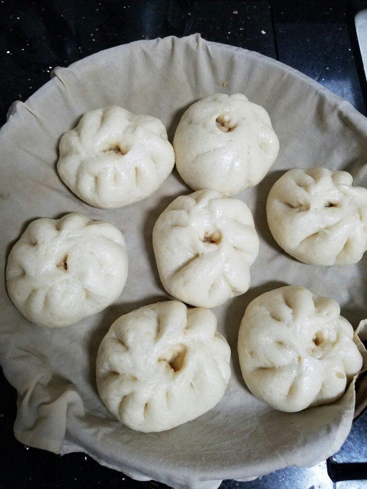 手工包子（肚脐包）