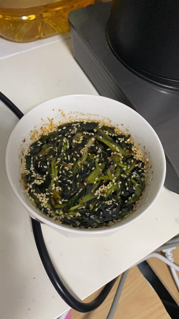 家常葱油制作（绝味葱油面）超详细