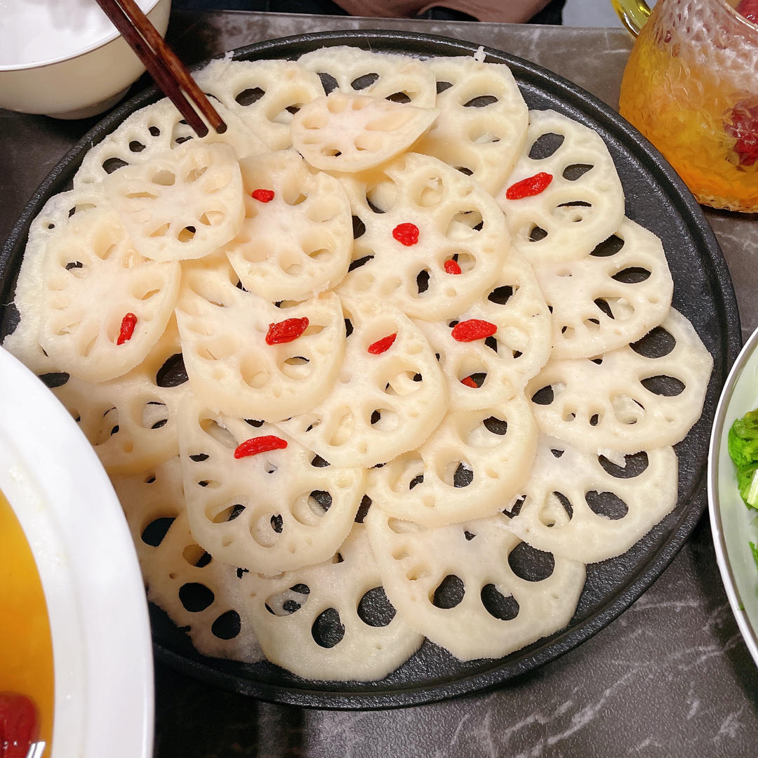 各类火锅摆盘