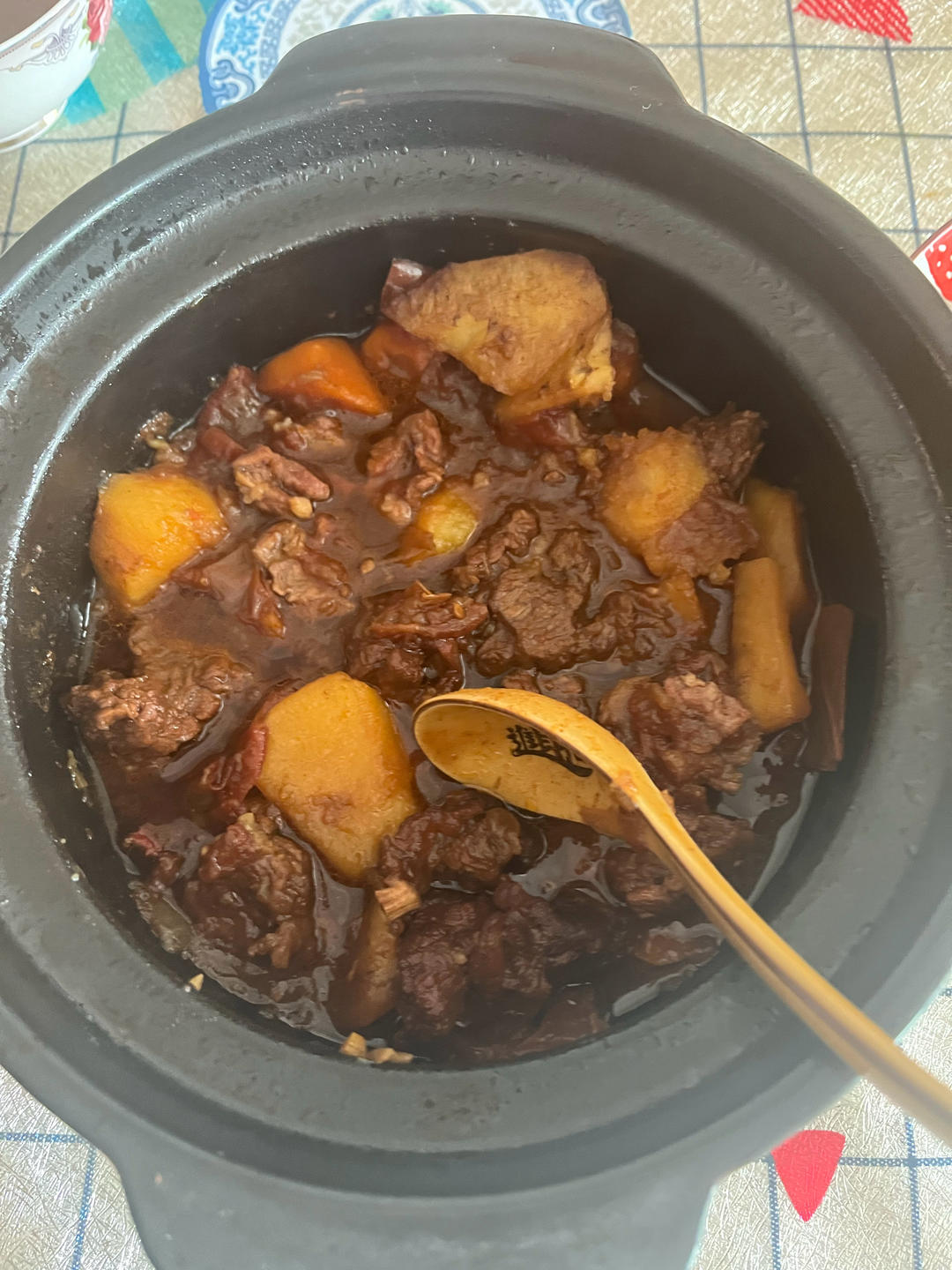 番茄土豆炖牛腩