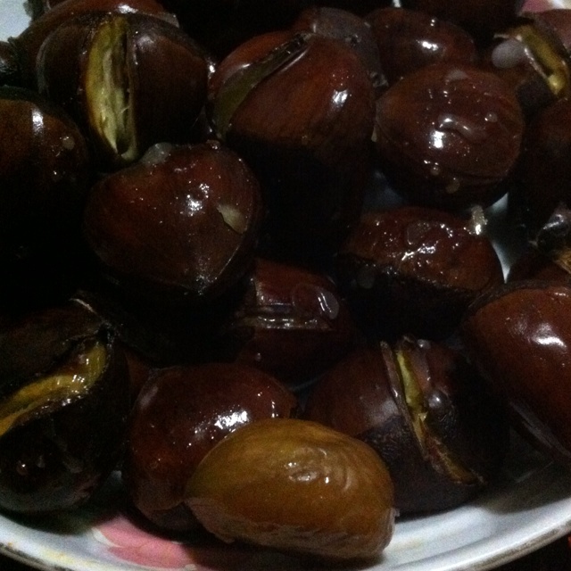 糖炒栗子烤箱版