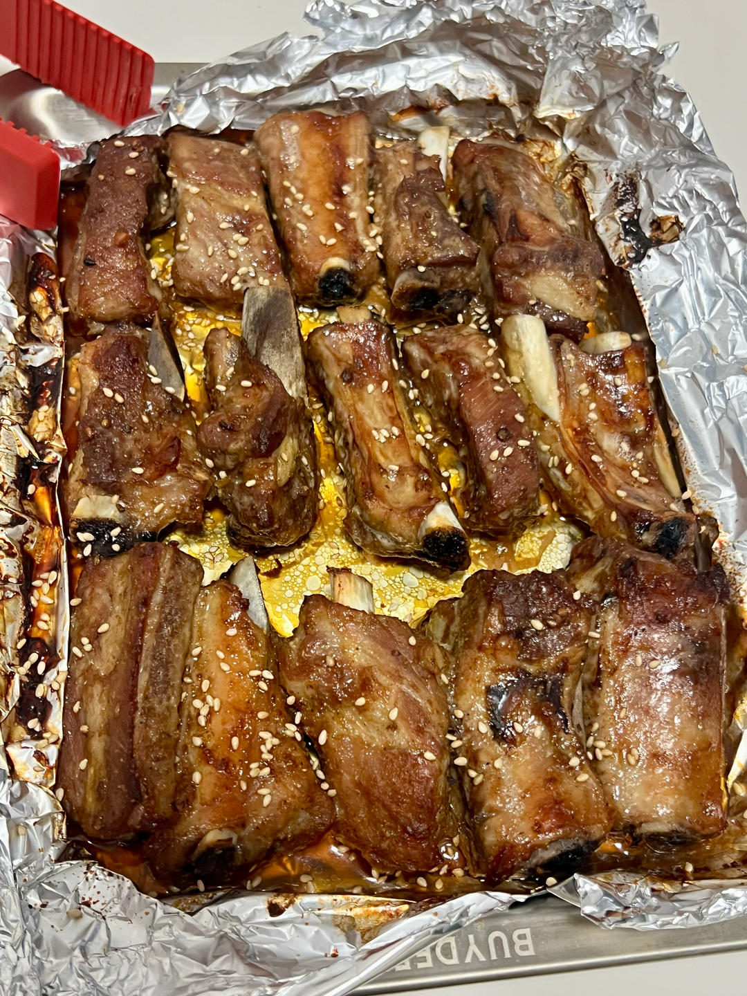 蒜香烤排骨（烤箱版）