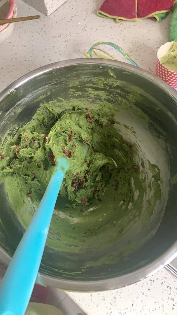 抹茶蔓越莓饼干