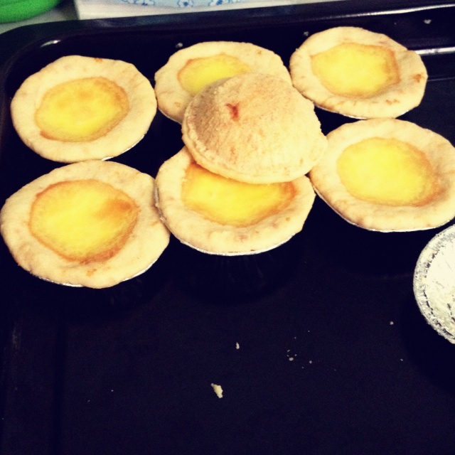 【理想厨房】不需要做蛋挞皮的蛋挞——★咖啡乳酷蛋挞★