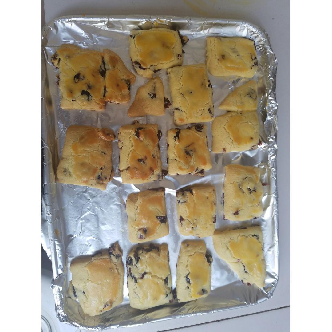 蔓越莓(葡萄)奶酥  适合给孩子的少糖配方😉