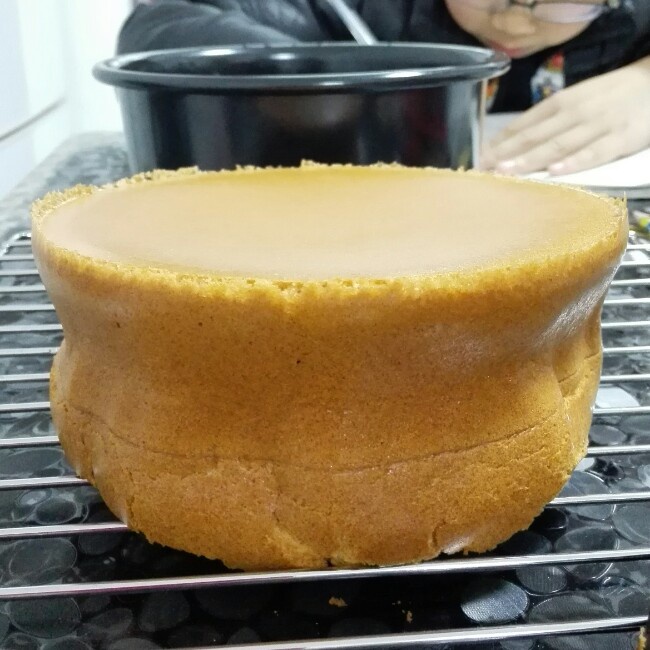 6寸原味戚风蛋糕