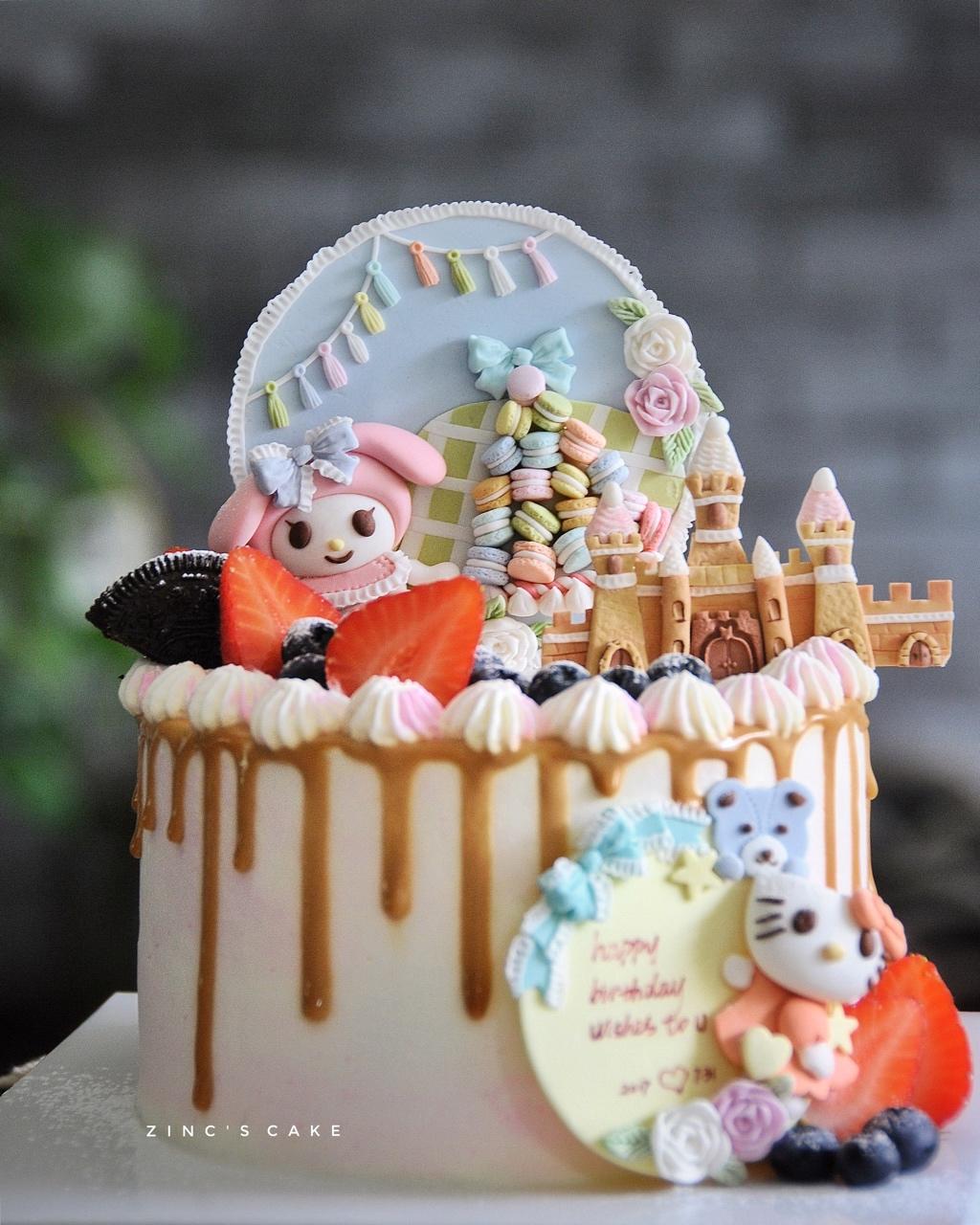 翻糖装饰奶油蛋糕日记