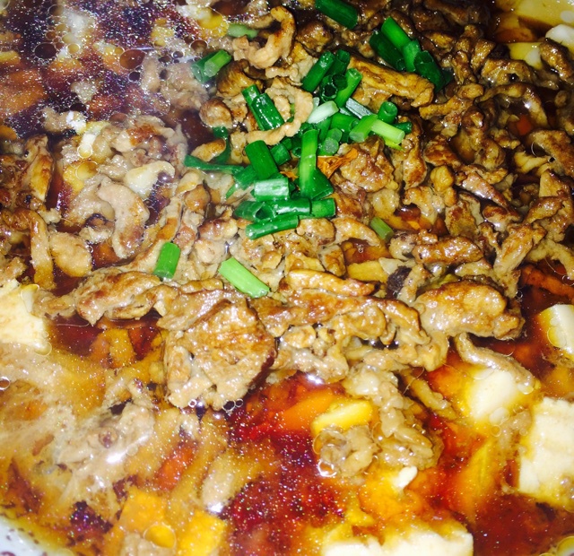 肉末蒸豆腐