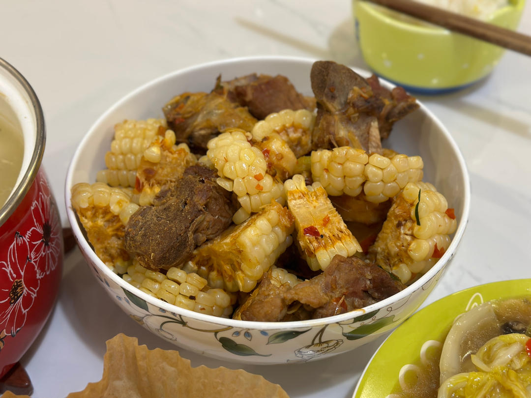 土豆炖排骨