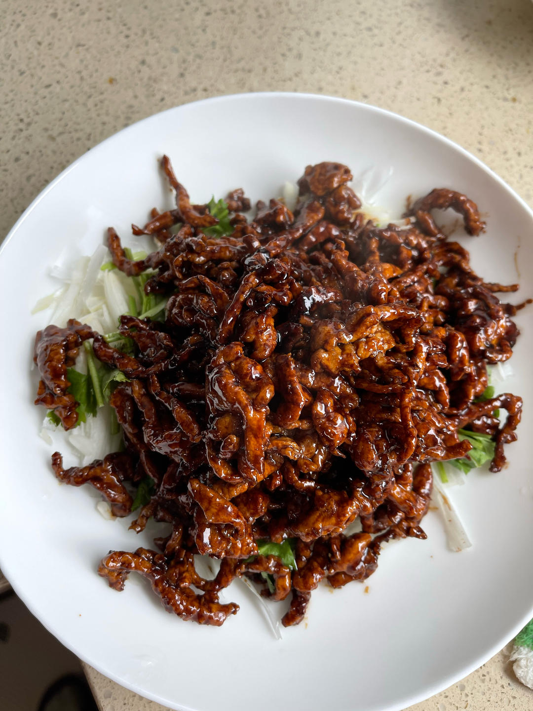 京酱肉丝