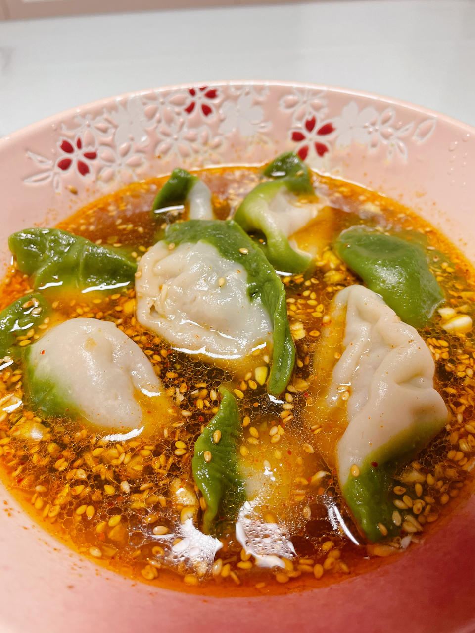 酸汤水饺
