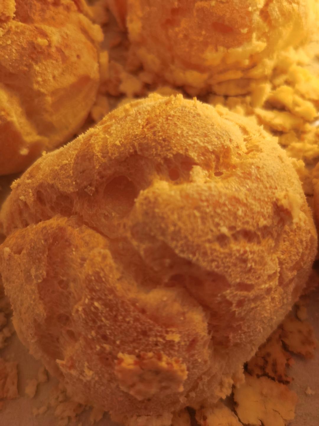 酥到掉渣无敌好吃奶油夹心酥皮大泡芙