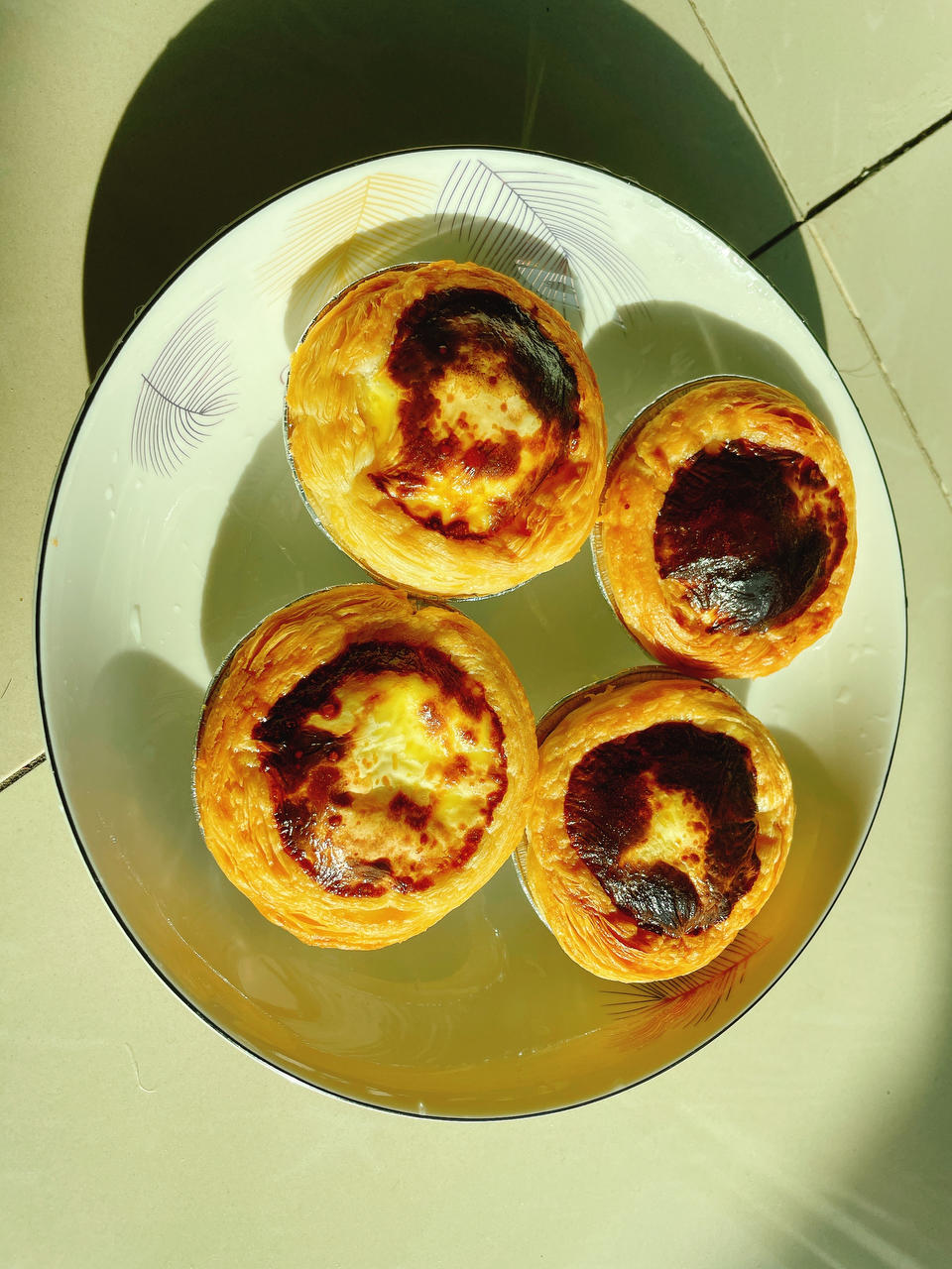 空气炸锅版全蛋葡式蛋挞『秒杀KFC』悠伴空气炸锅