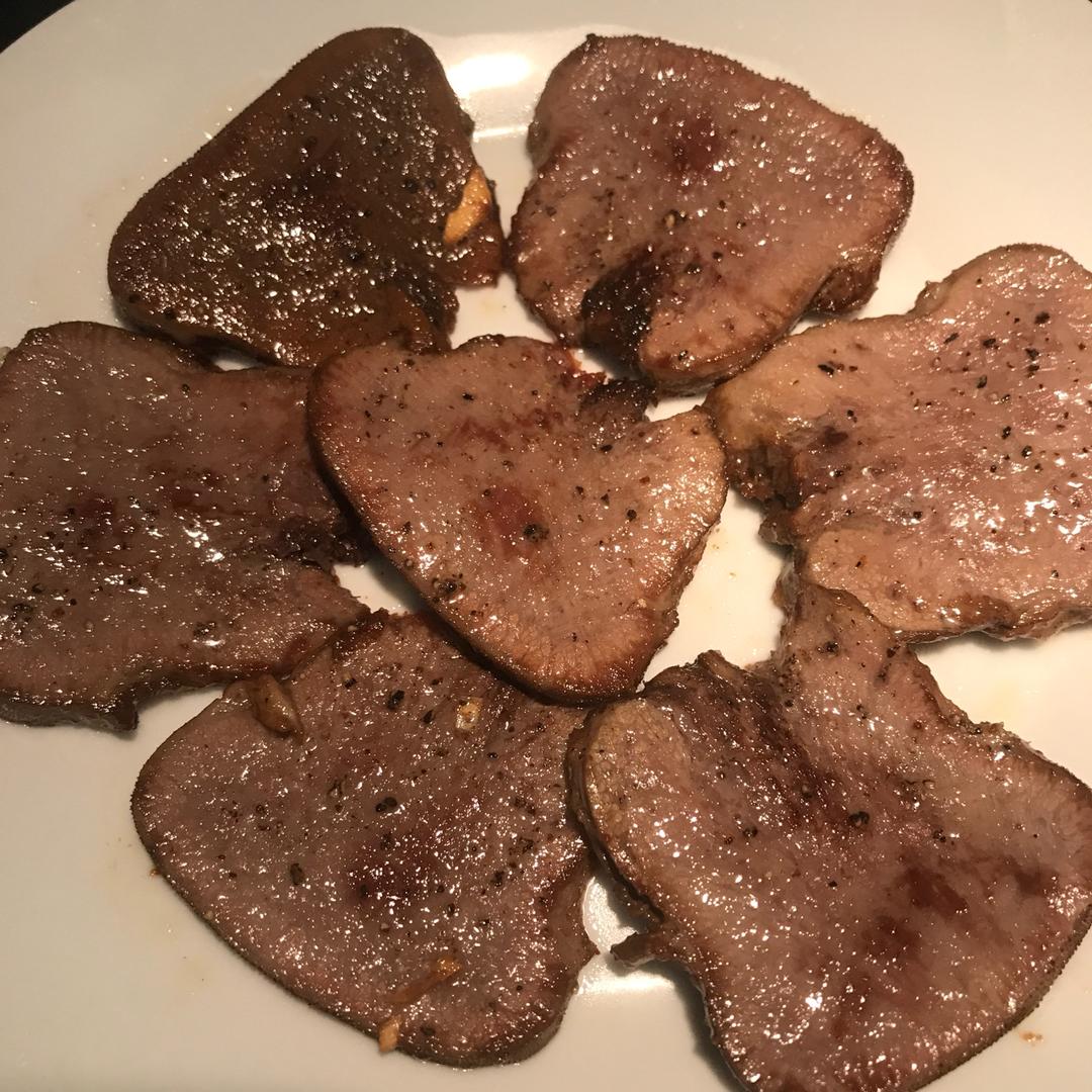 香煎牛舌