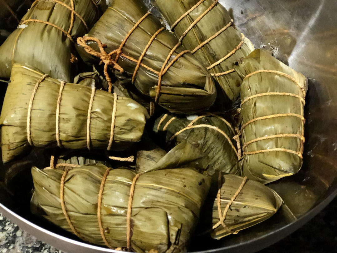 大肉粽（内附四角长粽视频）