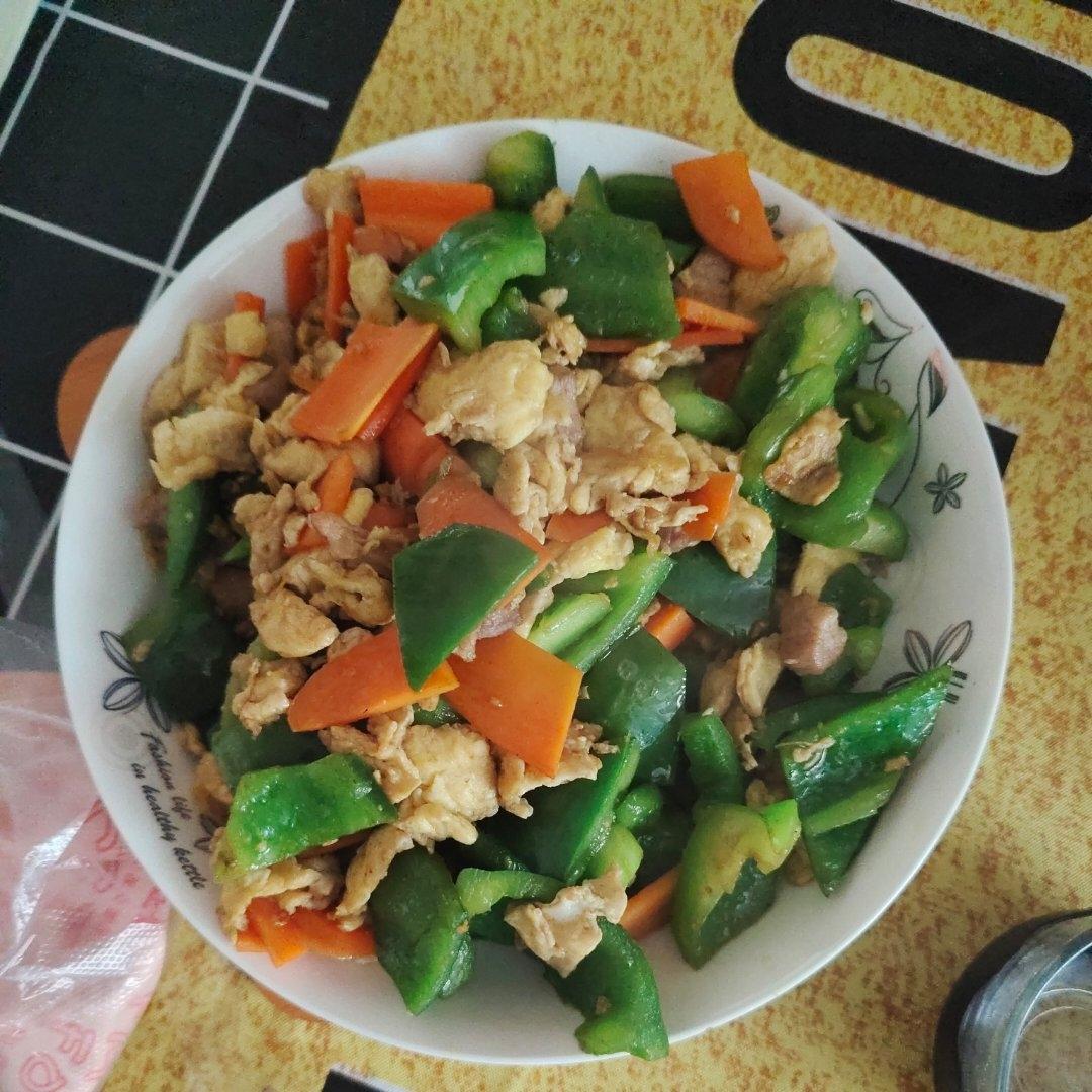 青椒炒蛋