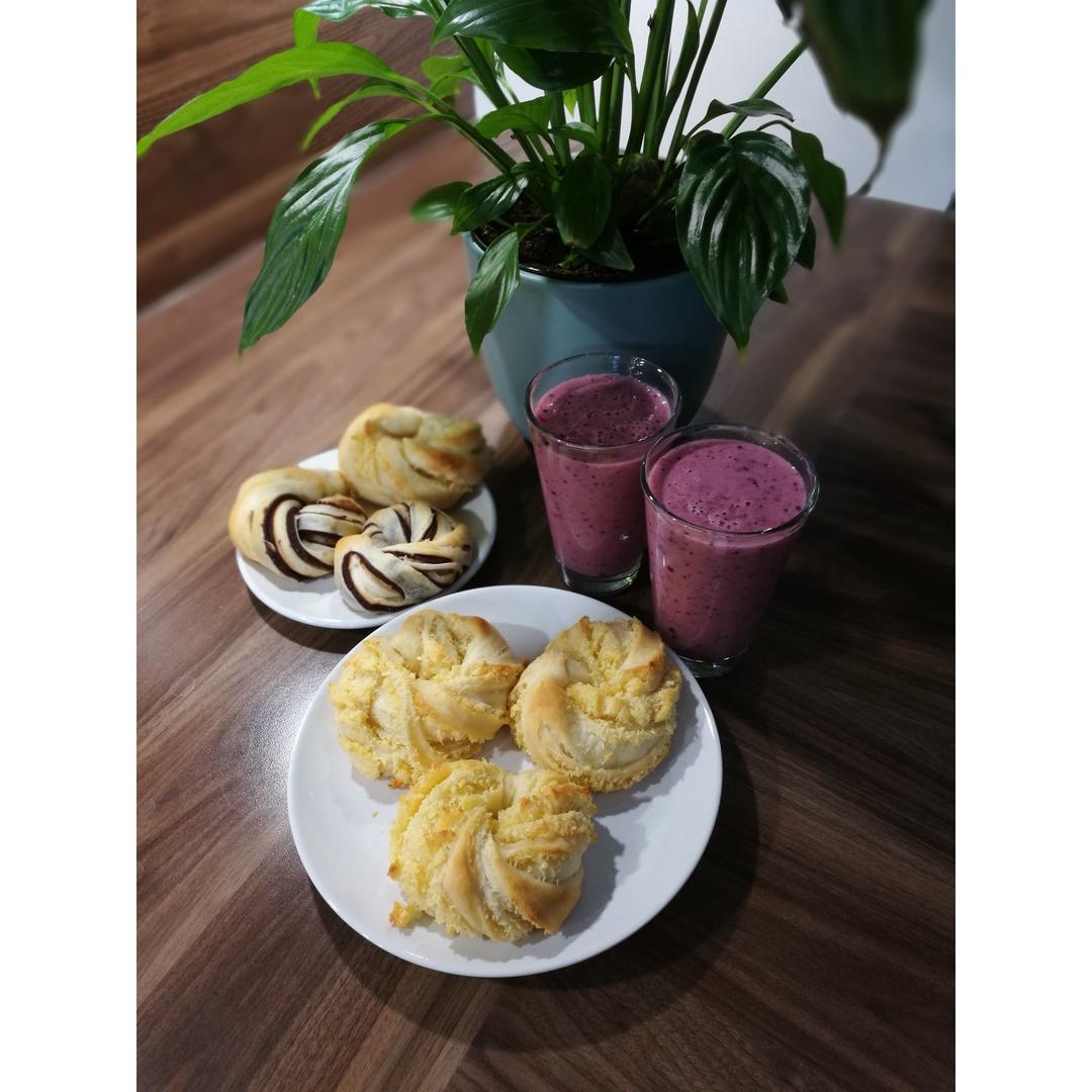 椰蓉面包（易上手少黄油版）