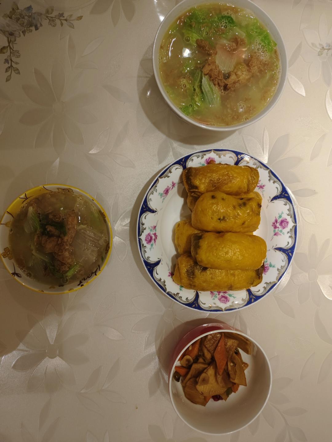 美味南瓜红豆卷，好看又好吃