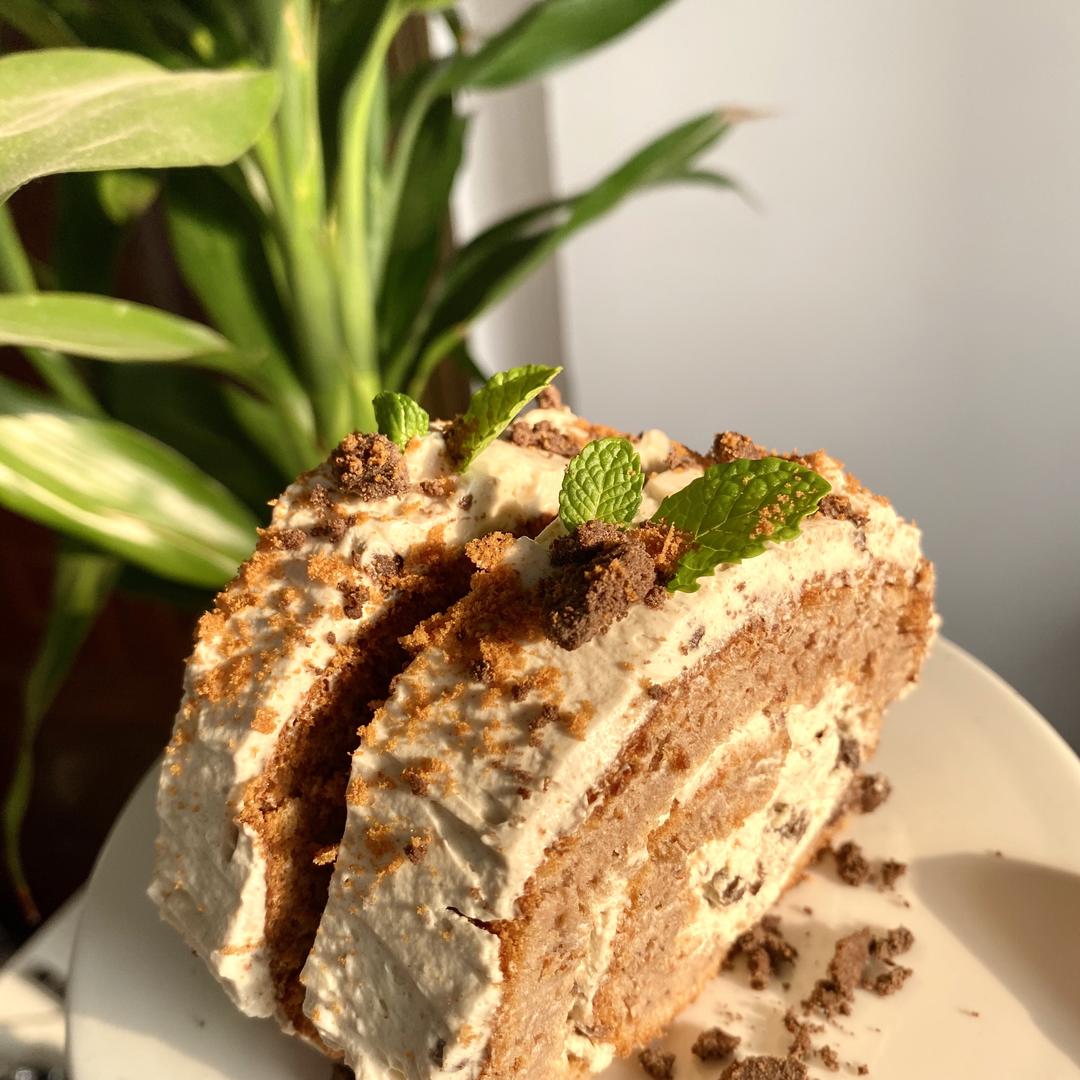 海盐奥利奥蛋糕卷的做法