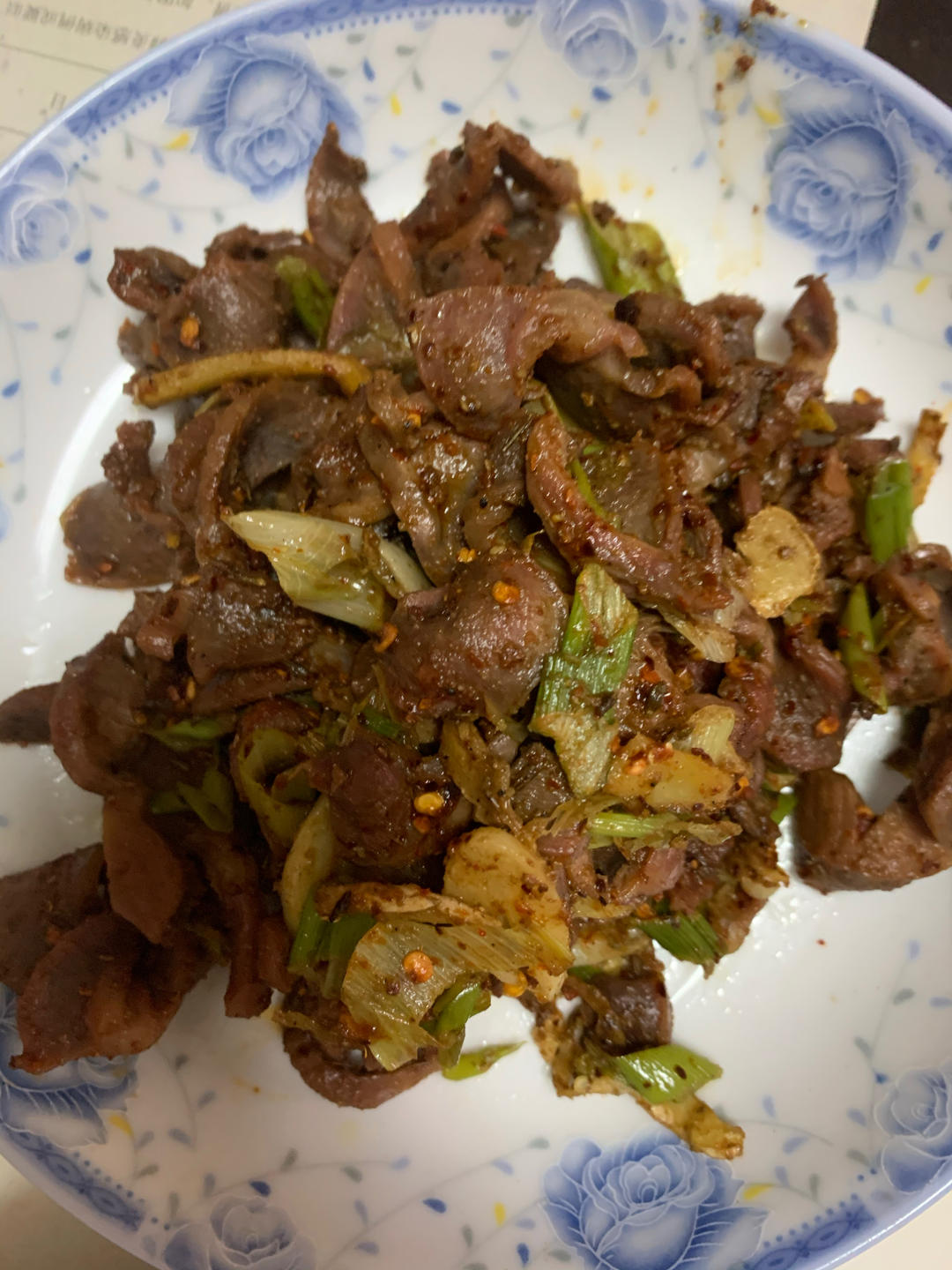 孜然鸡胗