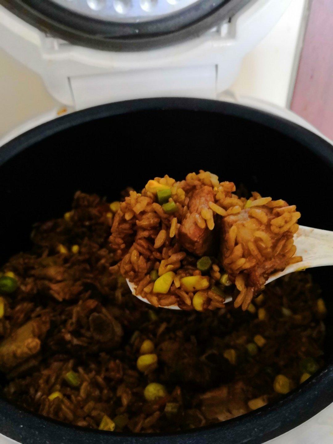 电饭锅版排骨焖饭