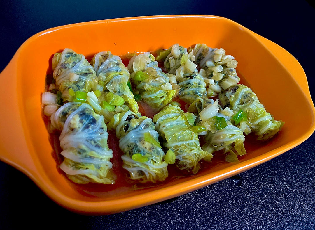 肉酿白菜卷