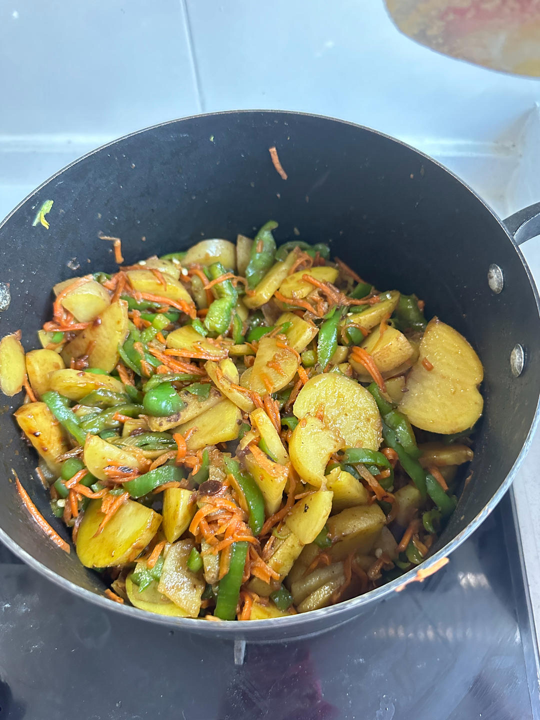 青椒土豆片
