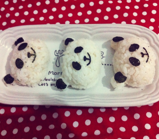 寂寞便当熊猫饭团