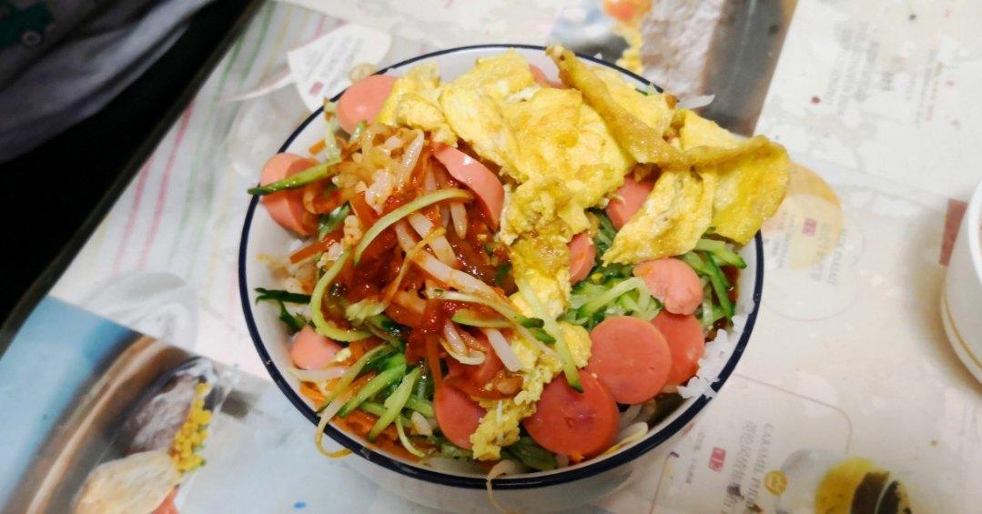 不用石锅的韩式拌饭