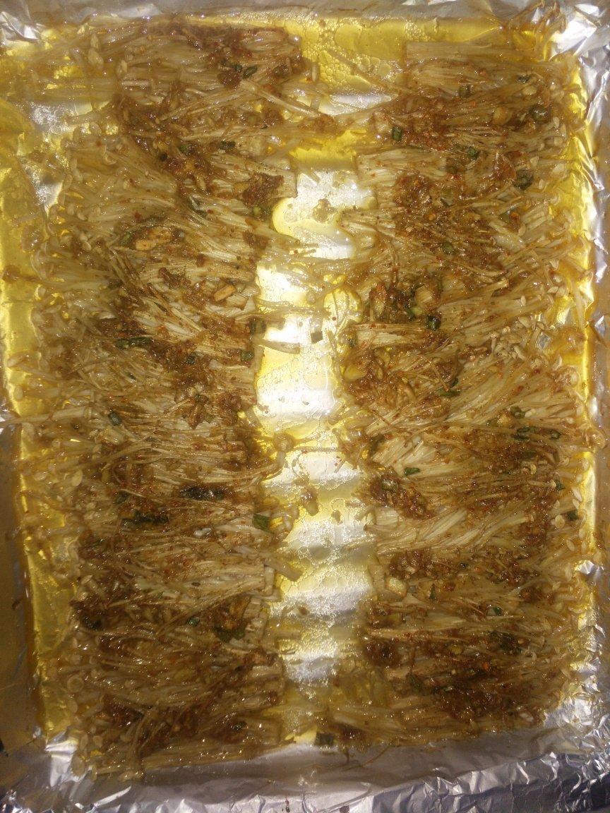 蒜蓉烤金针菇（烤箱版）