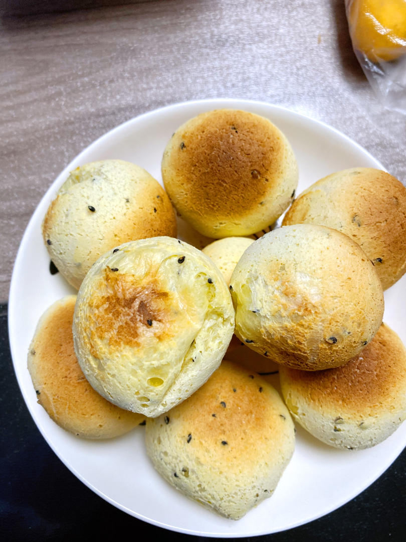 烤麻薯球（恐龙蛋）