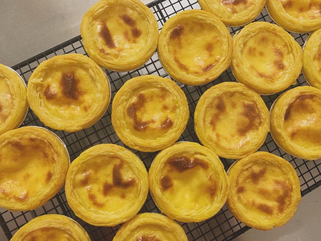 KFC传统葡式蛋挞（只需三步）