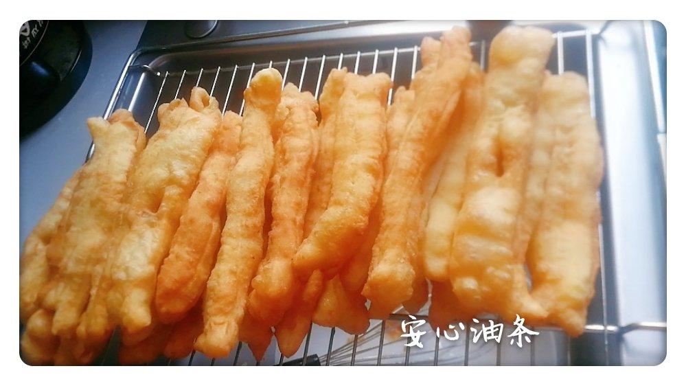 自制无泡打粉油条